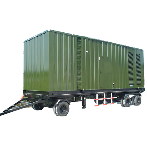 巴中会议移动集装箱型发电机组电站